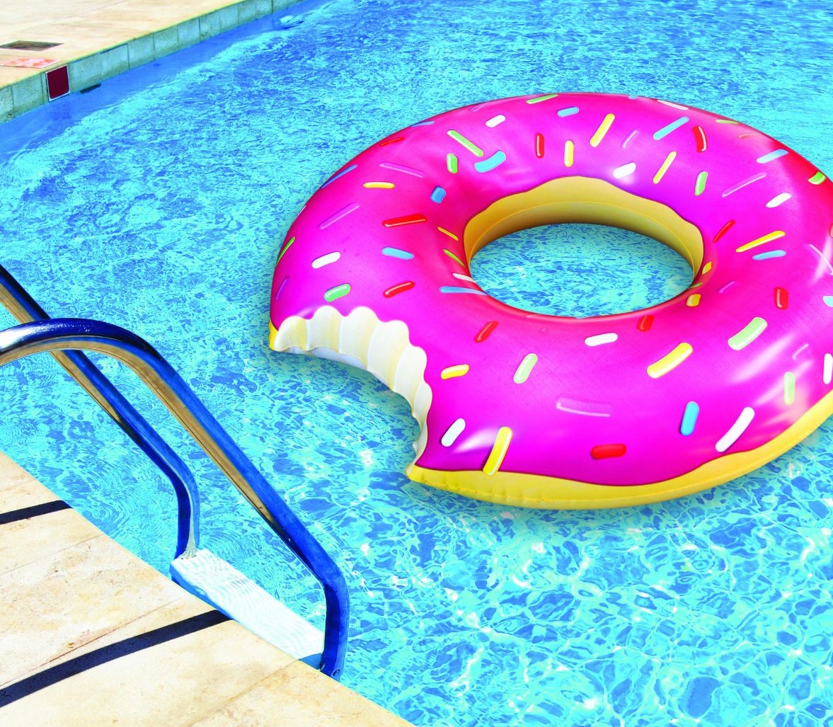 swimming pool donut