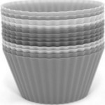 12-piece Silicone Reusable Cupcake Liners Free at Amazon