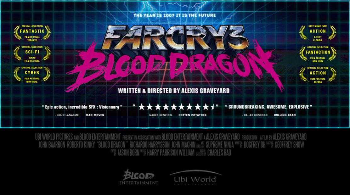 The 80s Are Online with the Far Cry 3: Blood Dragon Movie ...