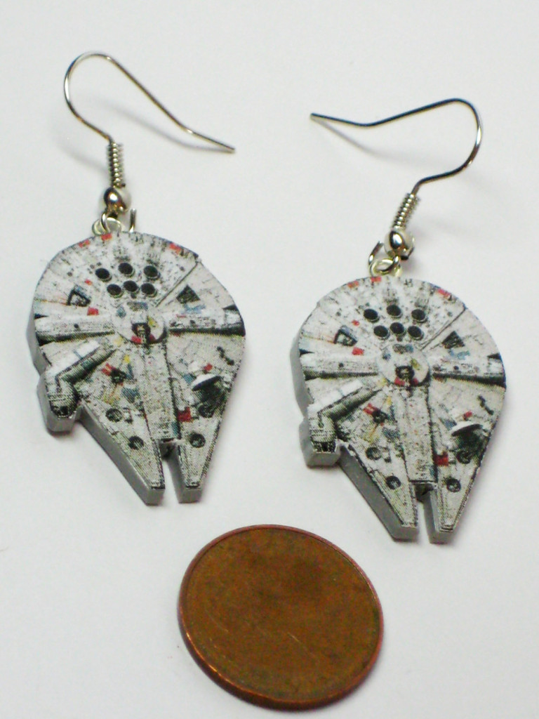 Star Wars Millennium Falcon Earrings