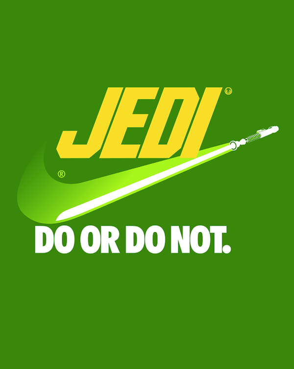 Jedi Nike mashup: Do or Do Not