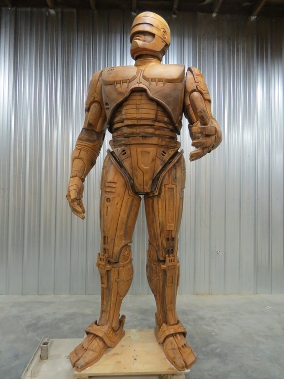 RoboCop Statue Pre-production