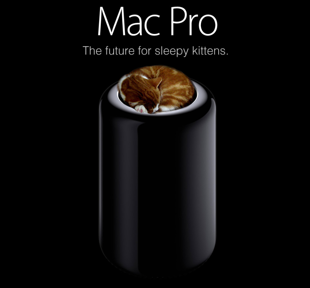 Mac Pro for sleepy kittens