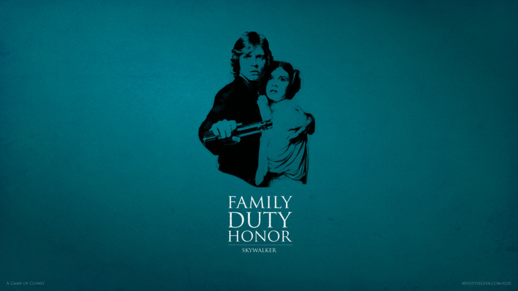 Family, Duty, Honor: Luke & Leia Skywalker