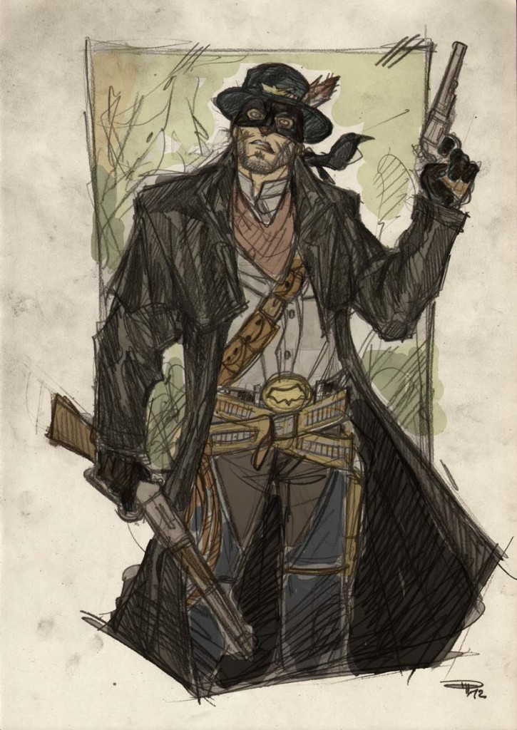 Batman in the old west