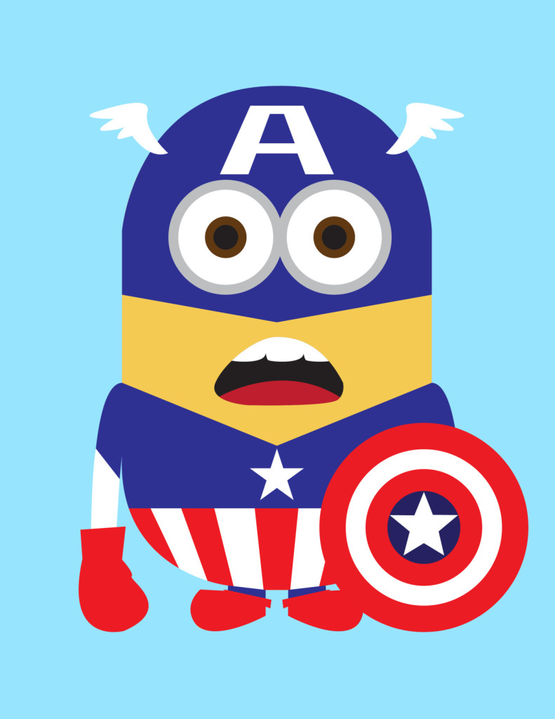 Despicable Me 2 Captain America Minion