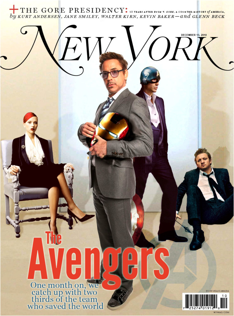New York Magazine Avengers Cover