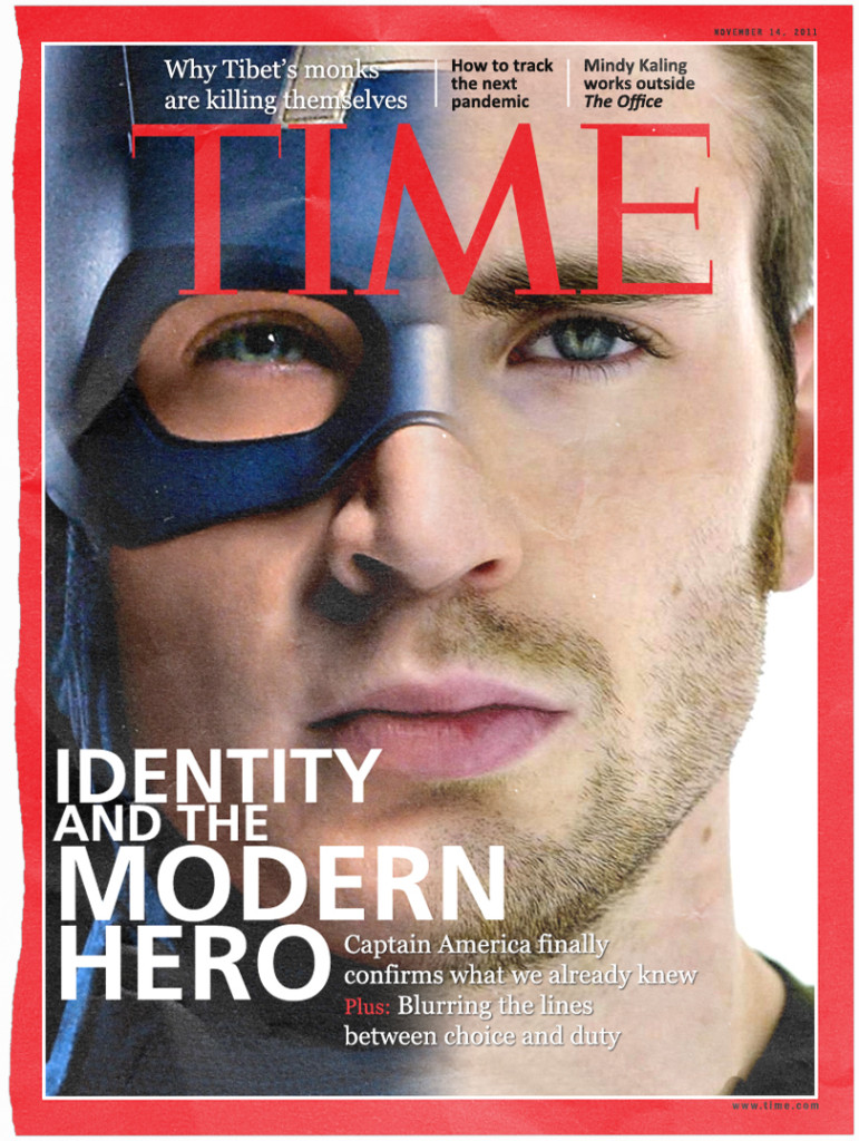 Captain America Time magazine cover