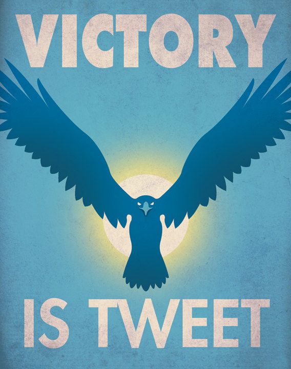 Victory is tweet
