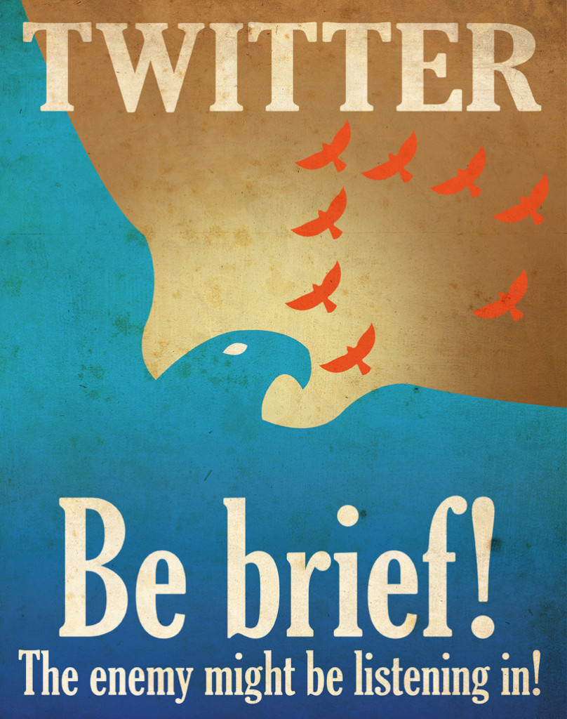 Twitter: Be brief!