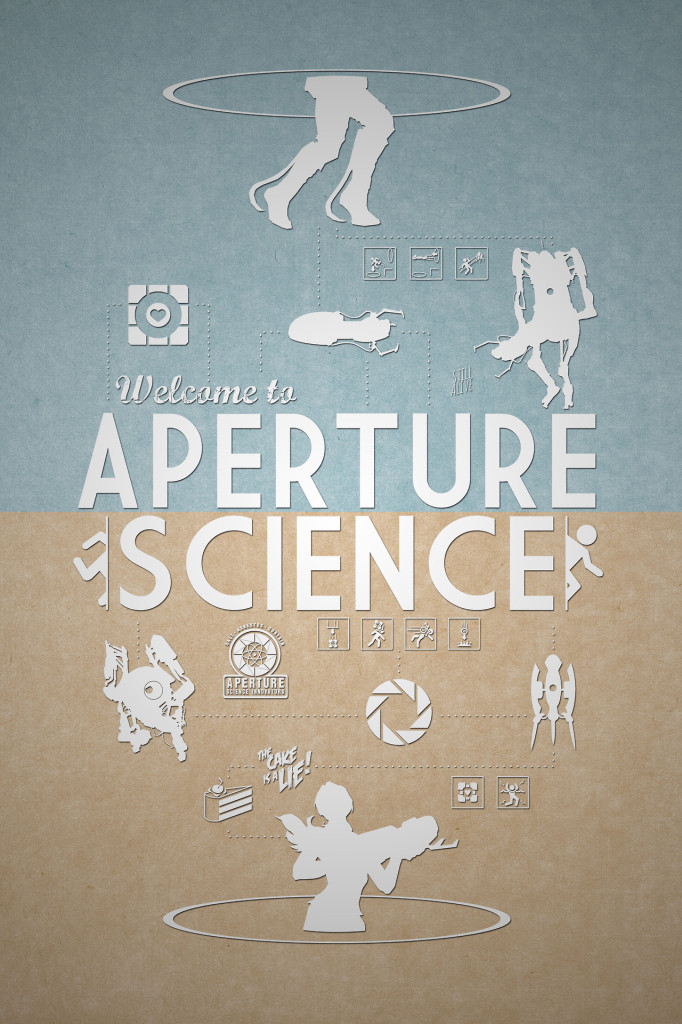 Aperture Science from the Portal series
