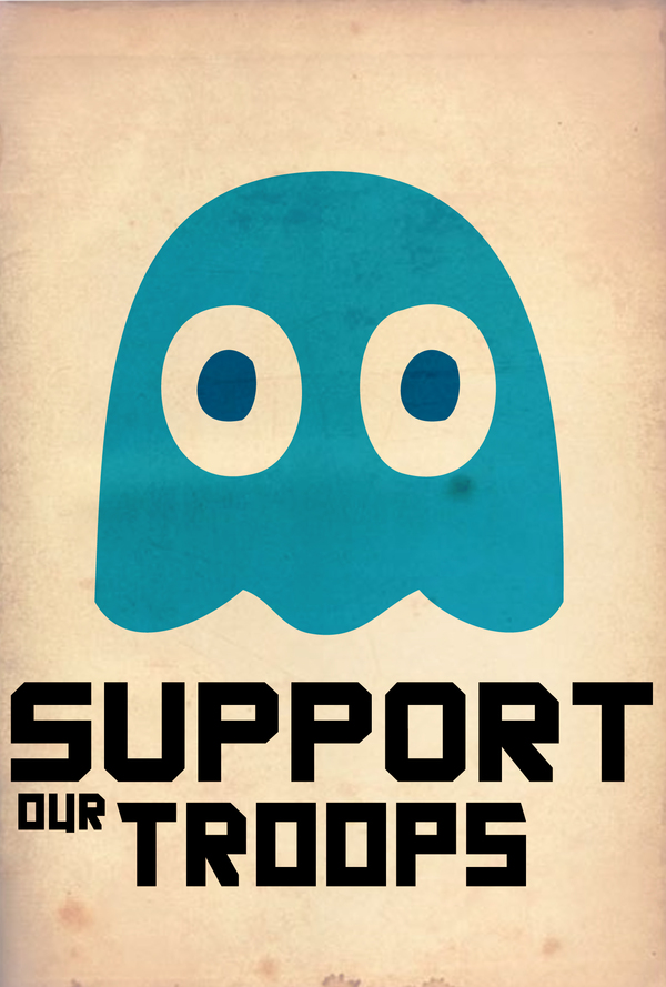 Pac-Man: Support the Troops