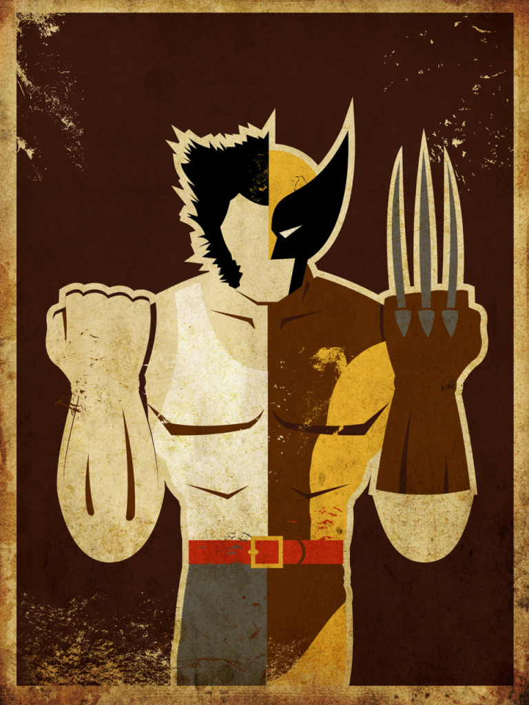 Superheroes series Wolverine Logan