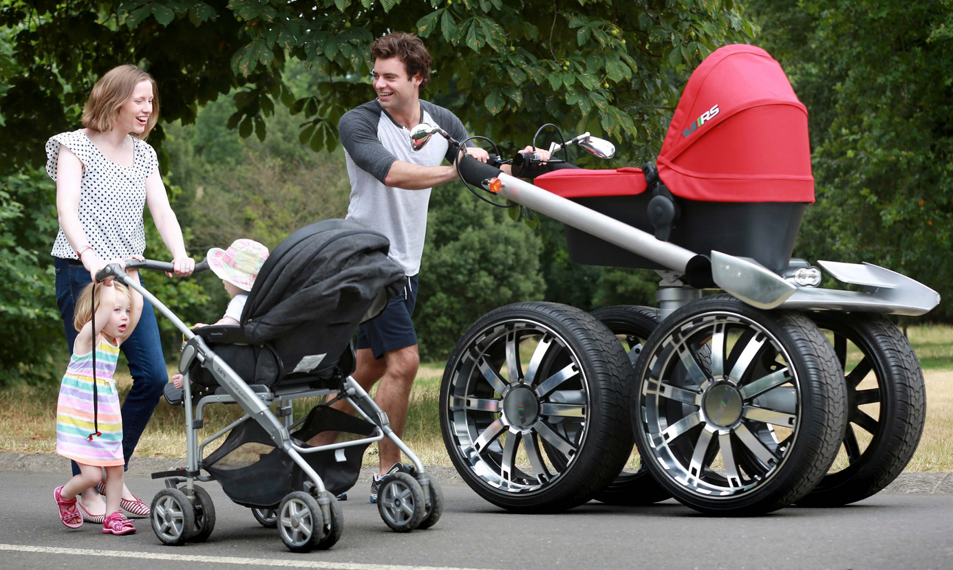 remote controlled baby stroller