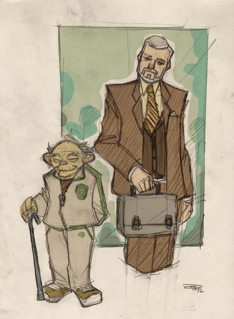 Yoda and Ben Kenobi