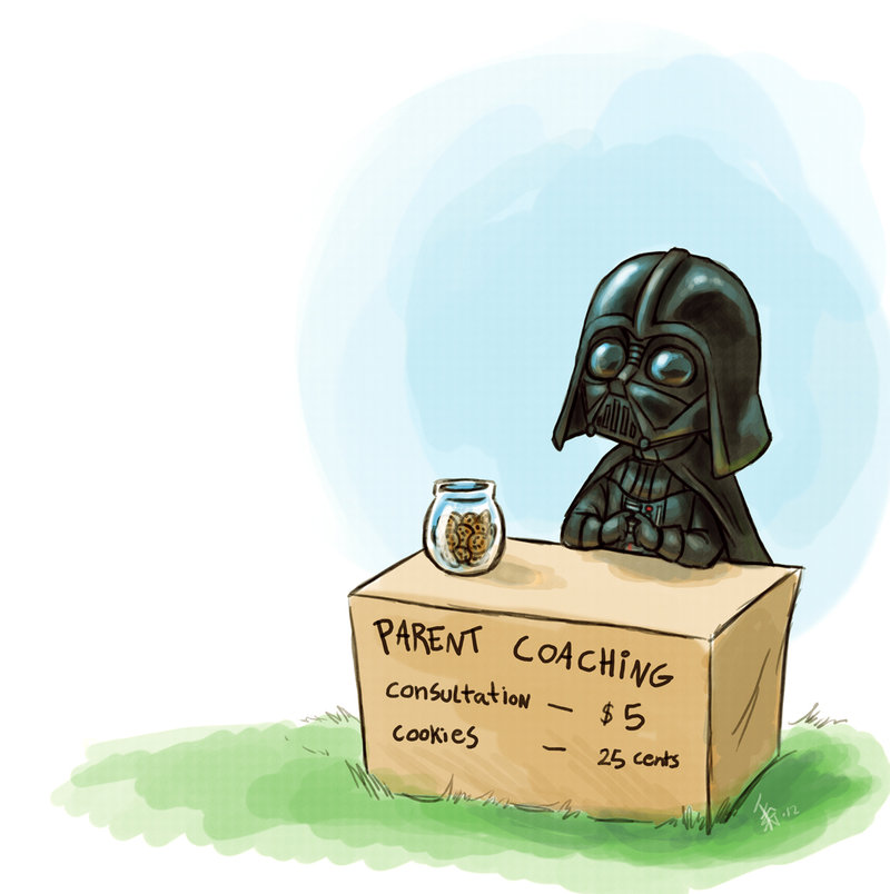 Darth Vader giving advice