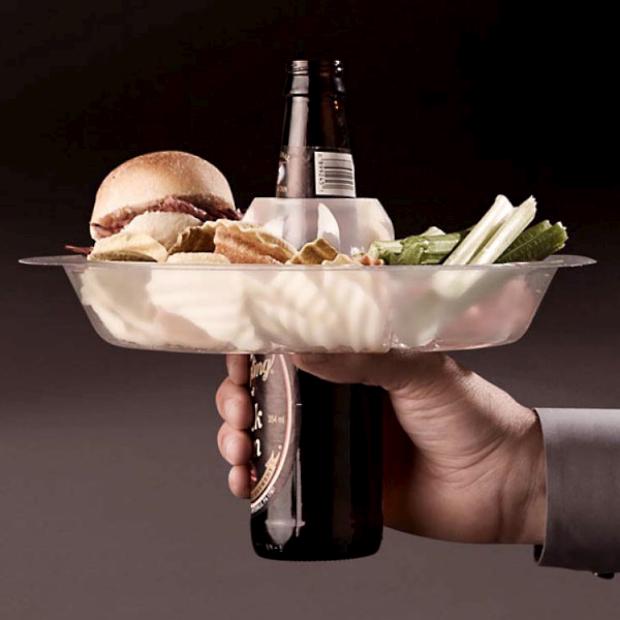 The Go Plate. Perfect for tailgating.