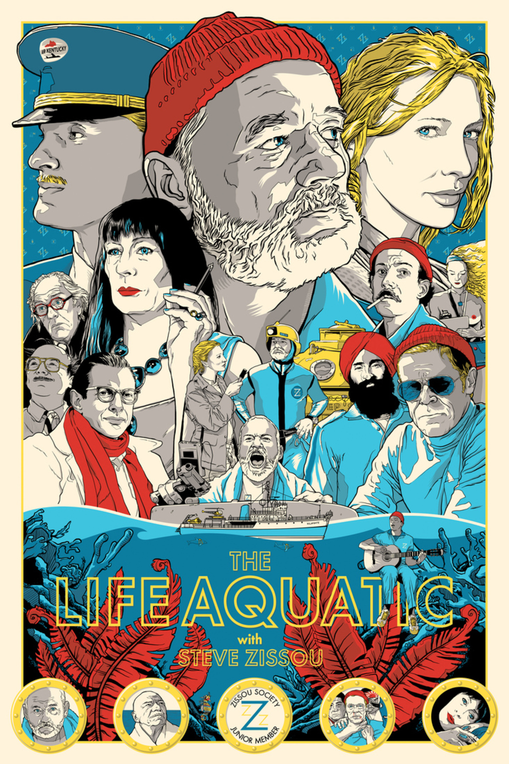 Alternative Movie Posters: Film Art from the Underground: The Life Aquatic