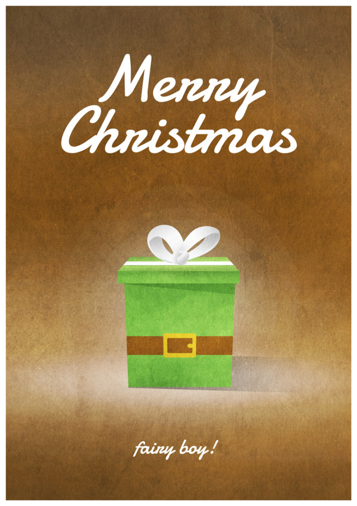 Video Game Christmas Card 1
