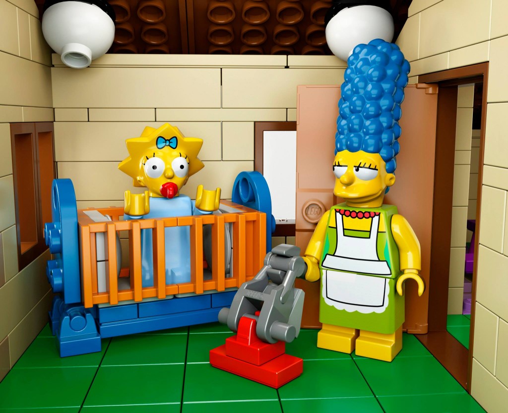 Marge vacuuming in Maggie's room