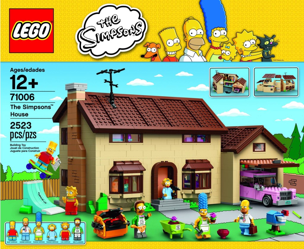 LEGO Simpsons Box Art