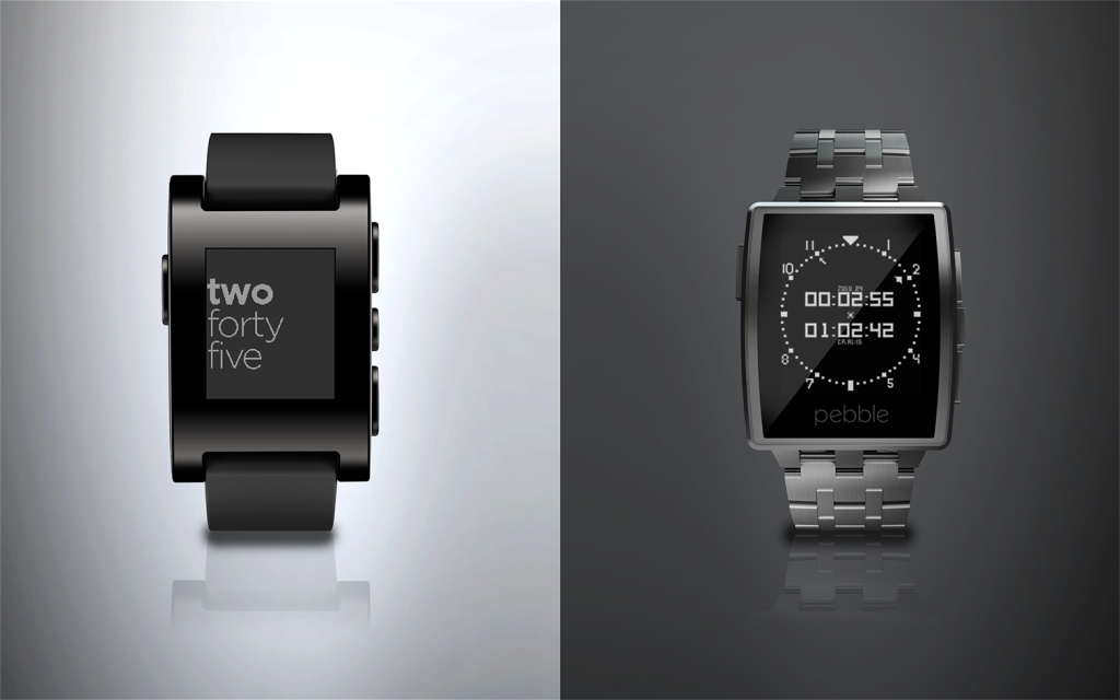 Old Pebble versus New Pebble Steel