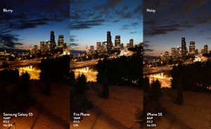 Amazon Fire Phone Camera Comparison