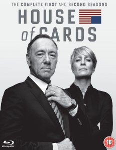 House of Cards Season 1 and 2 Blu-Ray