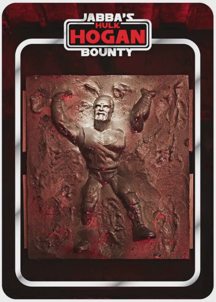 Hulk Hogan in Chocolate Carbonite