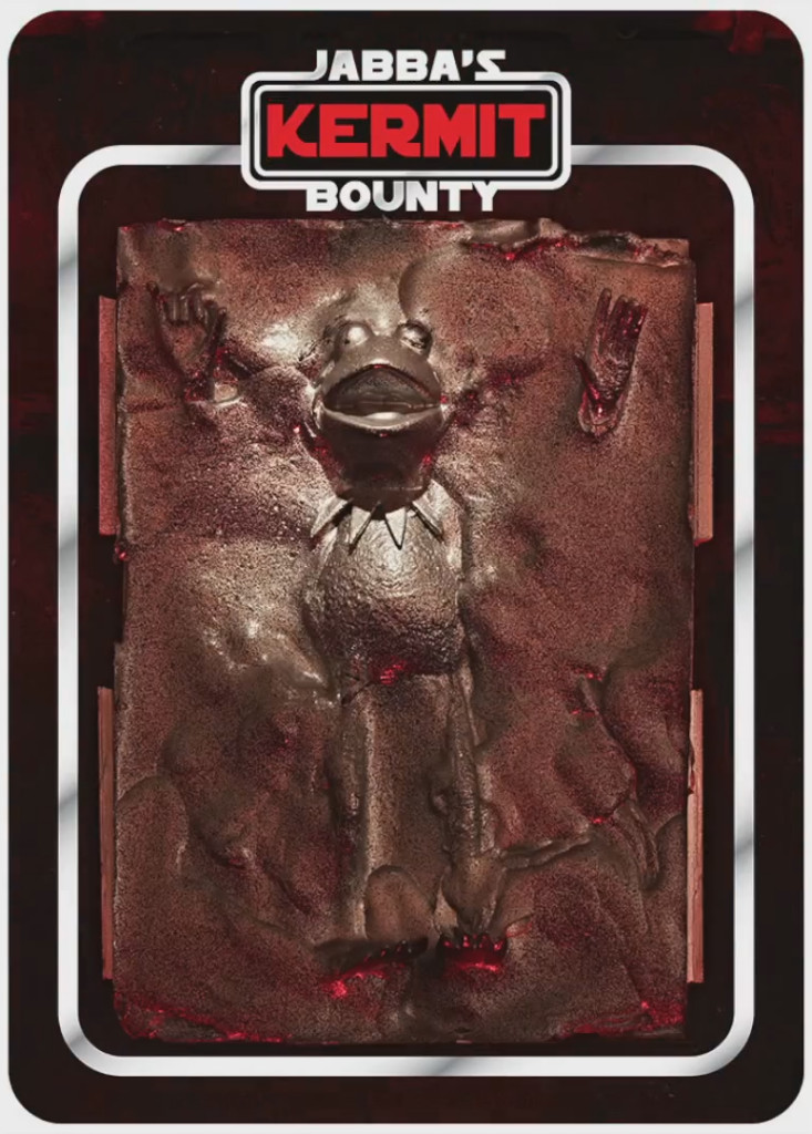Kermit the Frog in Chocolate Carbonite
