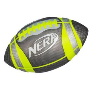 Yellow and Grey Nerf Football