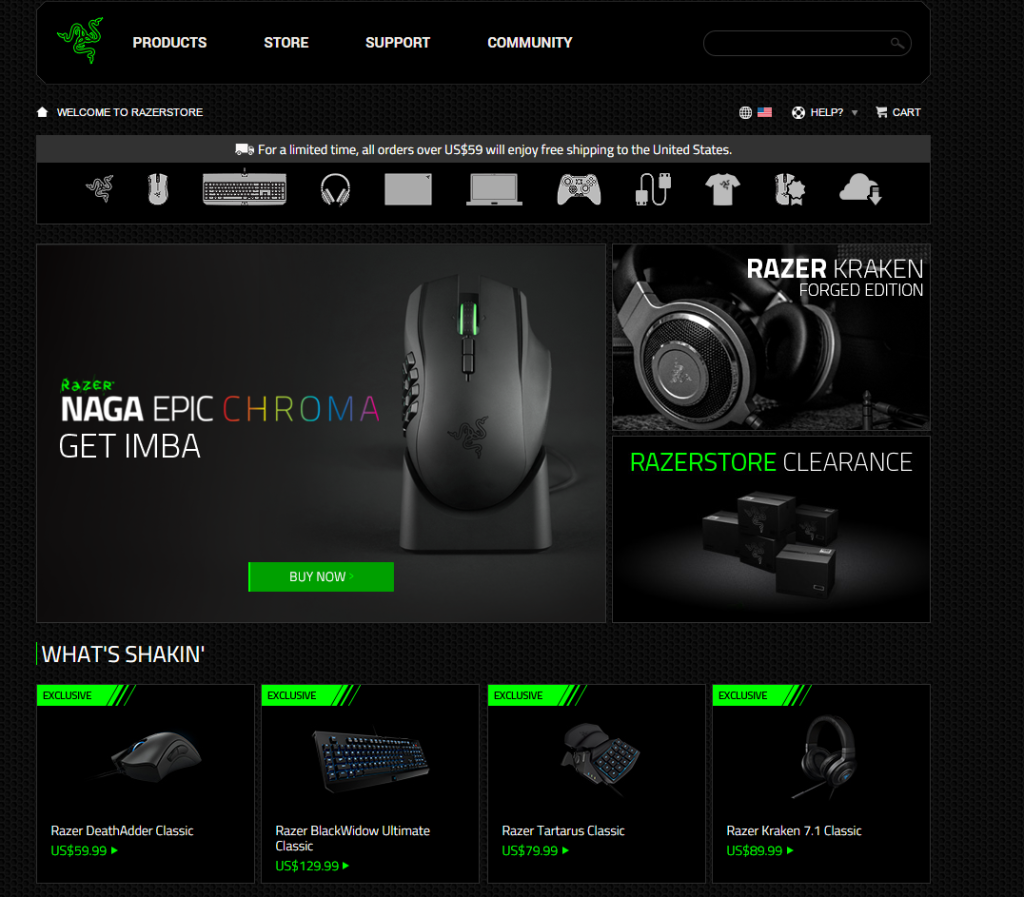 Razer Online Store One Day Sale CES 2015 Best in Show Gaming  People's Choice