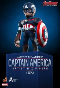 Touma Hot Toys Avengers: Age of Ultron Bobble-head Captain America